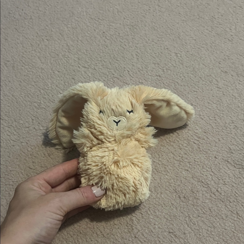 Slumberkins mini peach bunny